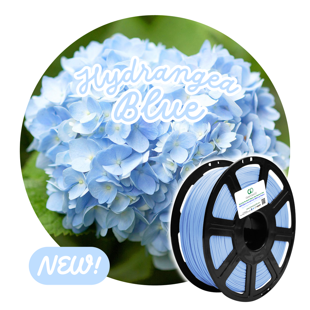 Hydrangea Blue: Recycled PET-G (*It's Here!!!*)