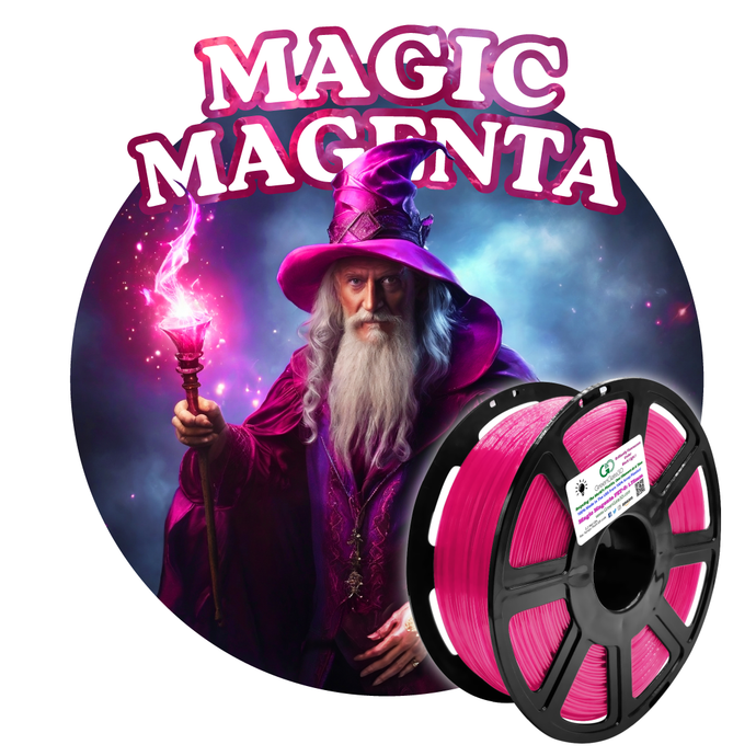 Magic Magenta: FLUORESCENT Recycled PET-G