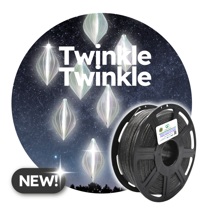 Twinkle-Twinkle: Recycled PET-G Shadow with S*P*A*R*K*L*E*S (NEW)