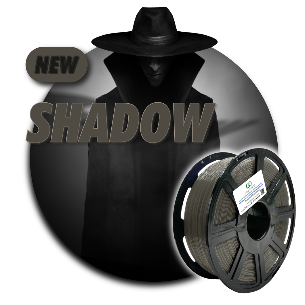 Shadow: Recycled PET-G (New! Translucent Black!!!)