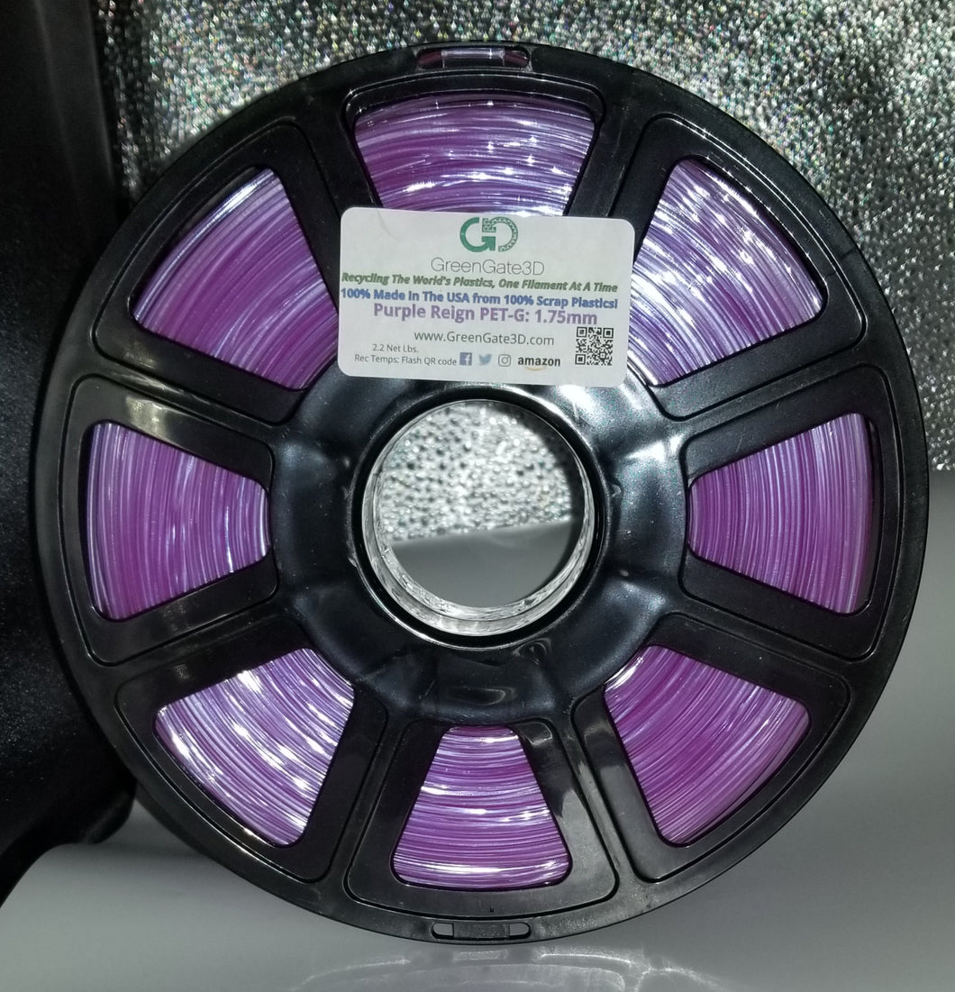 Purple Reign *Transition* Spools: Recycled PET-G