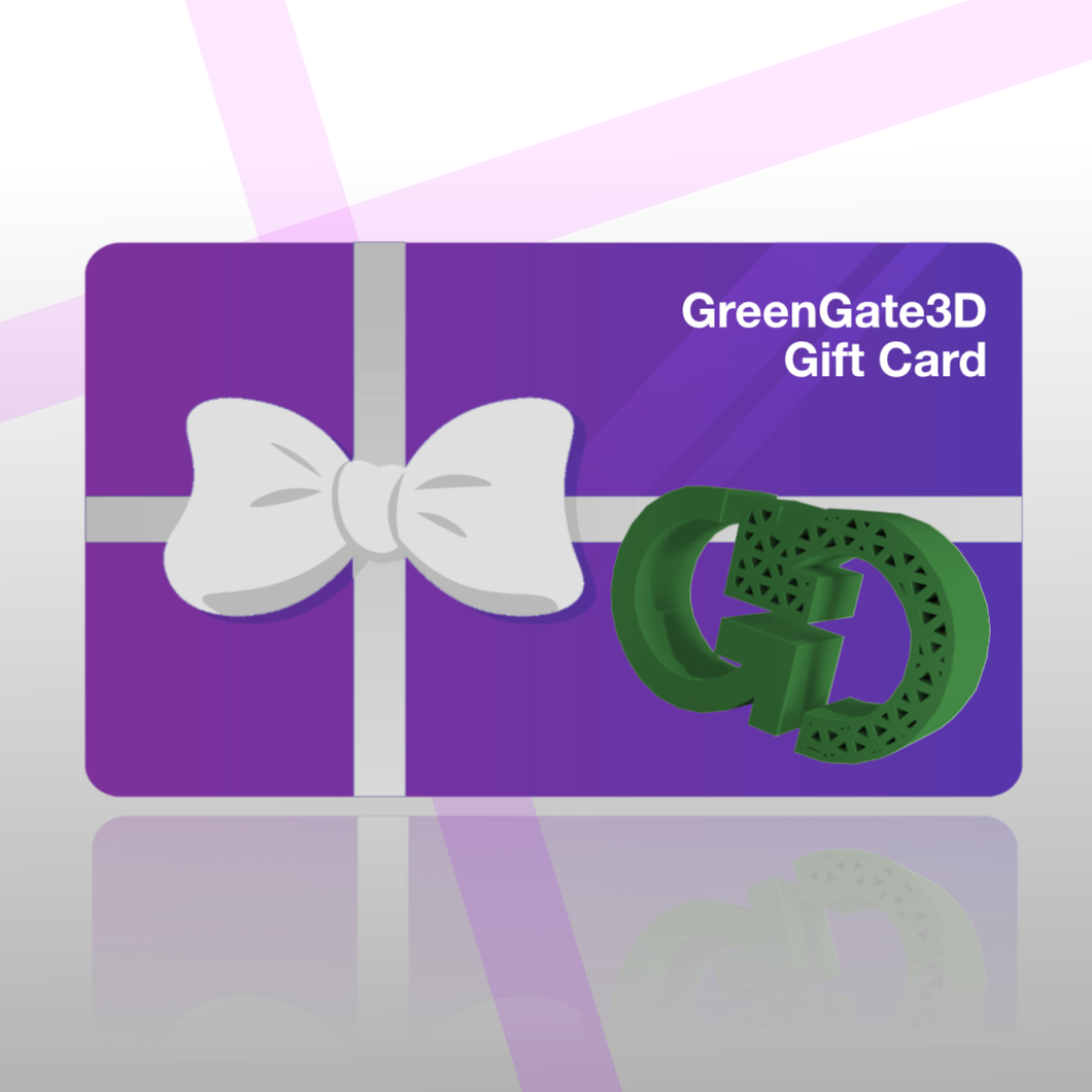 Hey, COOL!  A GreenGate3D Gift Card!!!