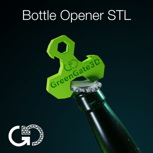 GreenGate3D's Bottle Opener STL