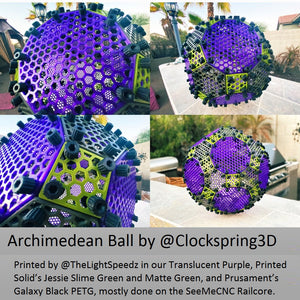 Translucent Purple: Recycled PET-G